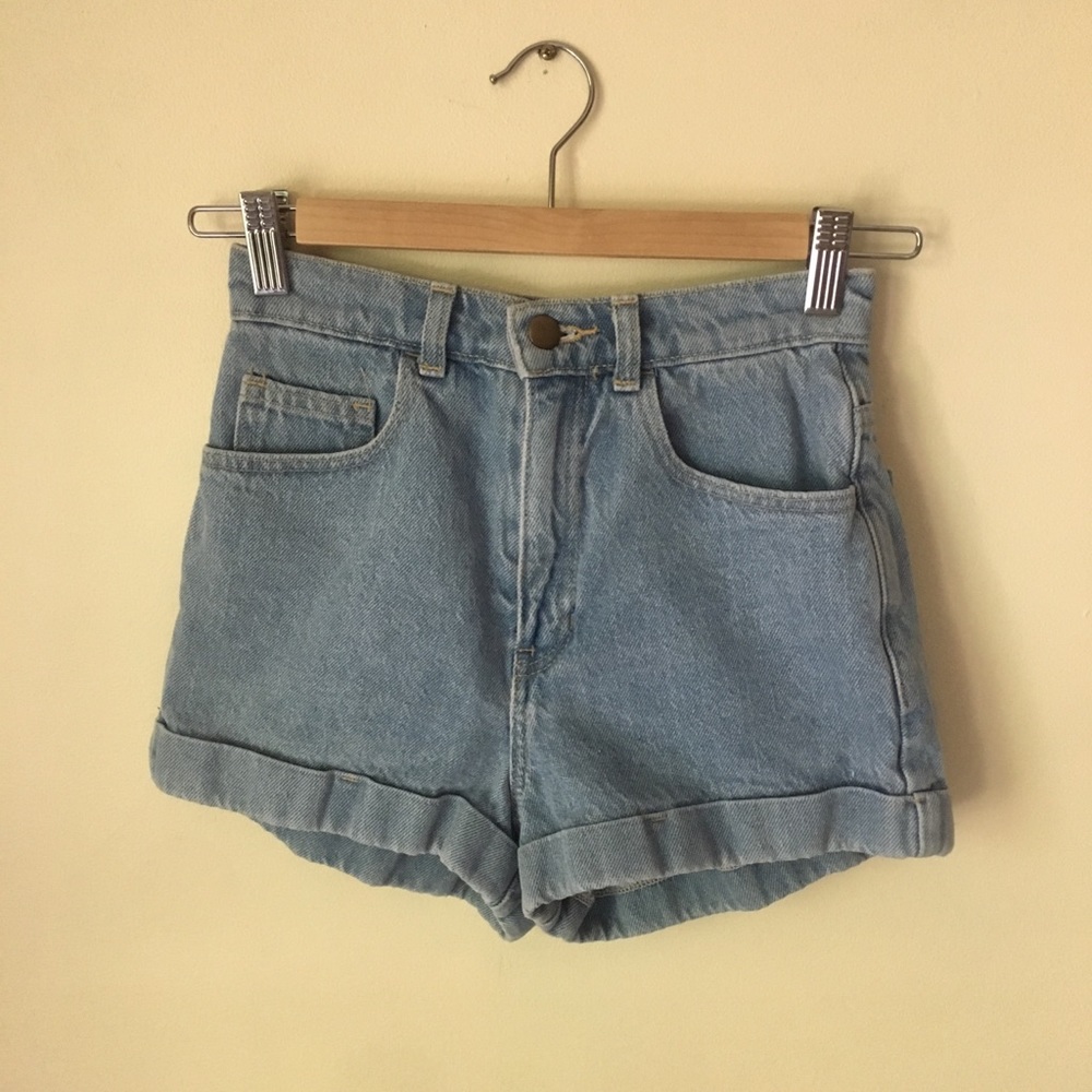 American Apparel high waisted shorts size 25